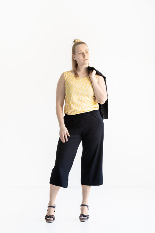 Toppi Salmiakki keltainen XS-XL