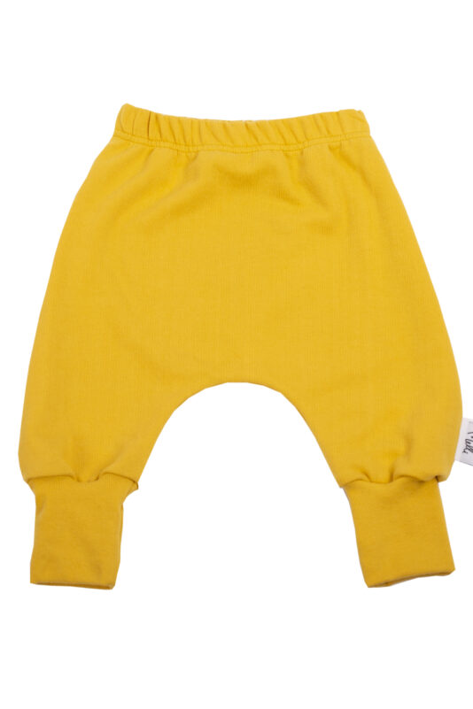 Harem pants yellow 50/56-86/92