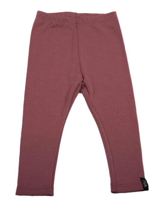 Melli Ecodesign lasten merinovilla legginsit malva Melli Ecodesign lasten merinovilla legginsit malva