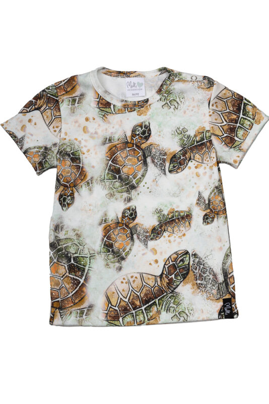 lasten kilpikonna t-paita