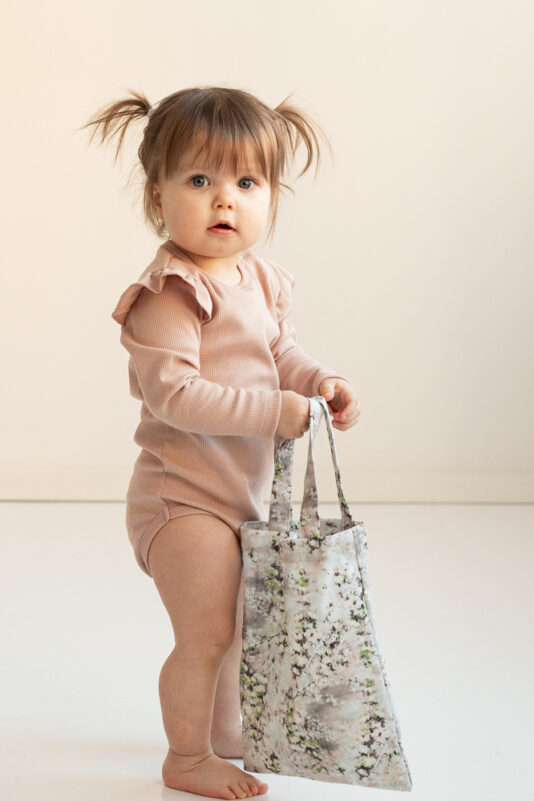 Ribbibody roosa vauvoille - Melli EcoDesign Ribbibody roosa vauvoille - Melli EcoDesign