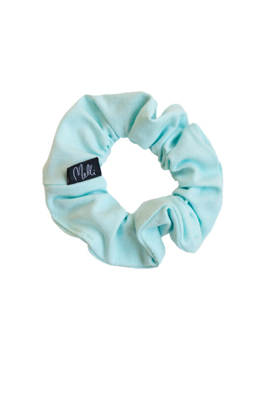 Scrunchie turkoosi - Melli EcoDesign