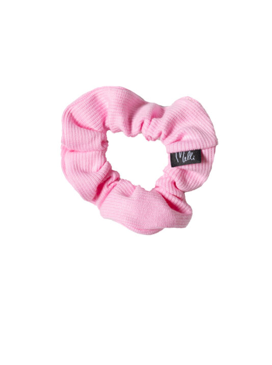 Scrunchie pinkki - Melli EcoDesign