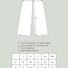 N.leveät housut mittakuva