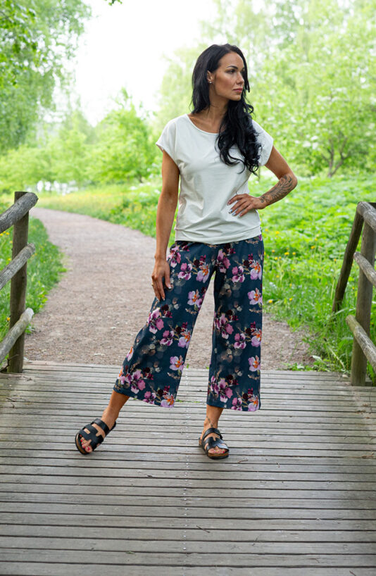 Naisten culottes-housut - Melli EcoDesign