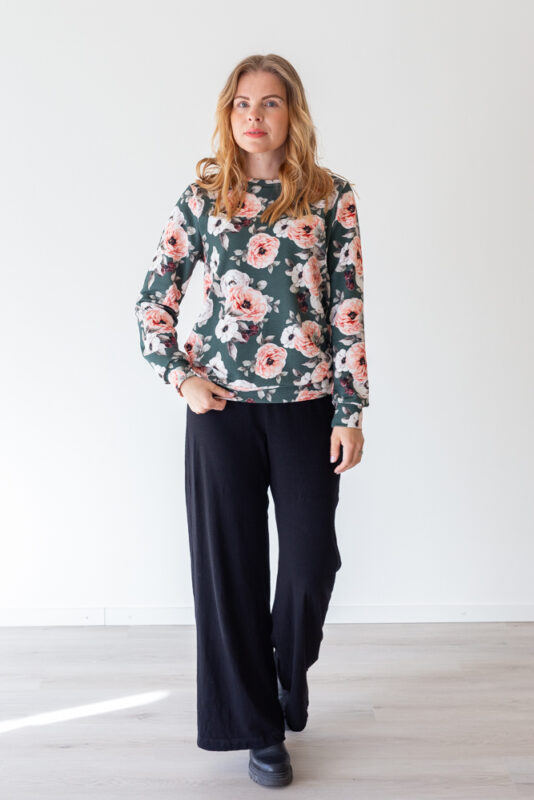 Havun sävyinen collegepaita - Melli EcoDesign Havun sävyinen collegepaita - Melli EcoDesign