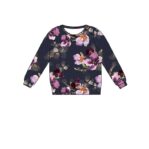 Laasten collegepaita mystique flowers navy tuotekuva