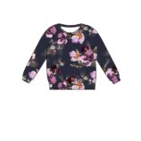 Laasten collegepaita mystique flowers navy tuotekuva