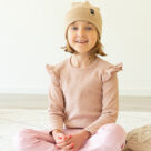 Lasten beige ribbipipo - Melli EcoDesign