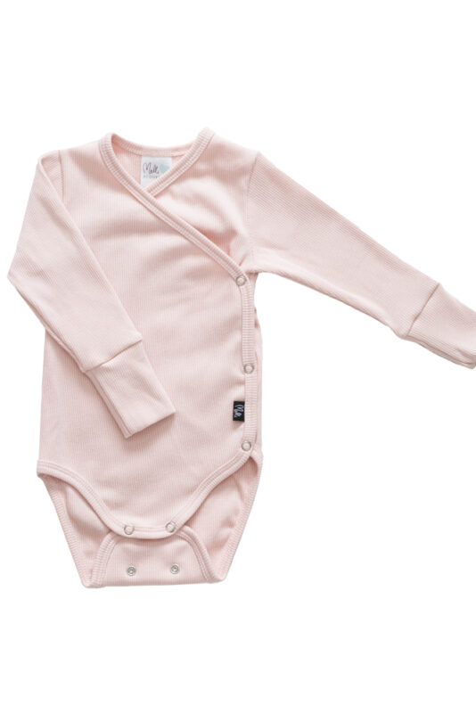 Vauvan pinkki kietaisubody - Melli EcoDesign