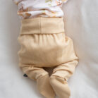 Vauvan puolipotkuhousut Vaalea kaura - Melli EcoDesign