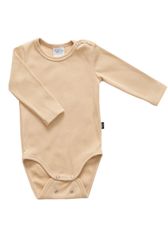 Vauvan vaalea ribbibody - Melli EcoDesign