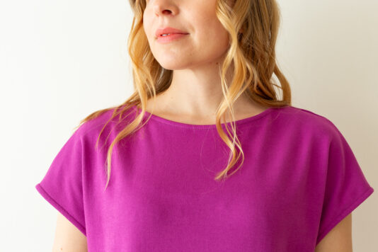 Fuksia holkkihihatunika - Melli EcoDesign Fuksia holkkihihatunika - Melli EcoDesign