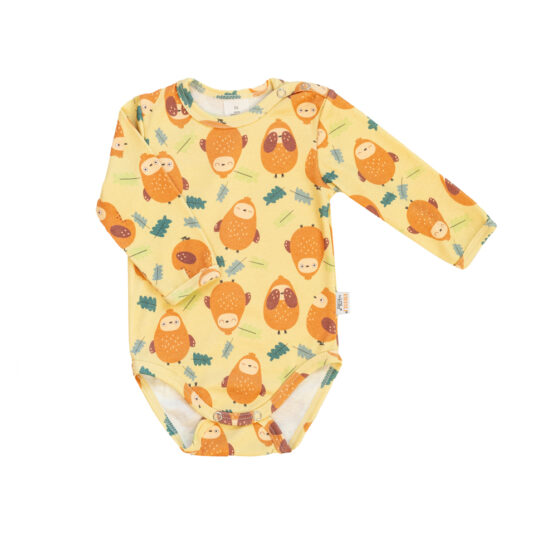 Vauvan-Pikkuli-body-keltainen-Hilla-Clothing
