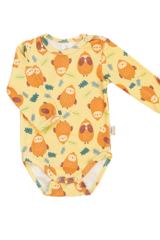 Vauvan-Pikkuli-body-keltainen-Hilla-Clothing