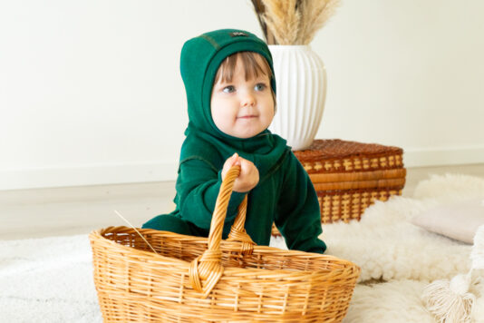 Vauvojen ja lasten merinovilla kypärämyssy - Melli EcoDesign Vauvojen ja lasten merinovilla kypärämyssy - Melli EcoDesign