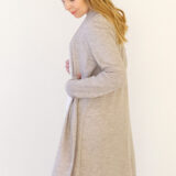 Merinovilla neuletakki pitkä - Melli EcoDesign