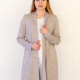 Naisten merinovillatakki pitkä - Melli EcoDesign