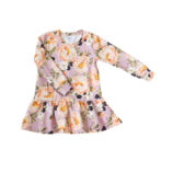 Lasten kukkakuosinen frillamekko - Melli EcoDesign