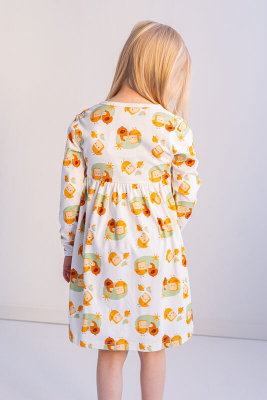 Lasten-mekko-Pikkuli-kuosilla - Melli EcoDesign