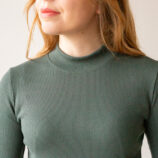 Suomessa valmistettu ribbipaita naisille - Melli EcoDesign