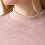 Vaaleanpunainen ribbipaita - Melli EcoDesign