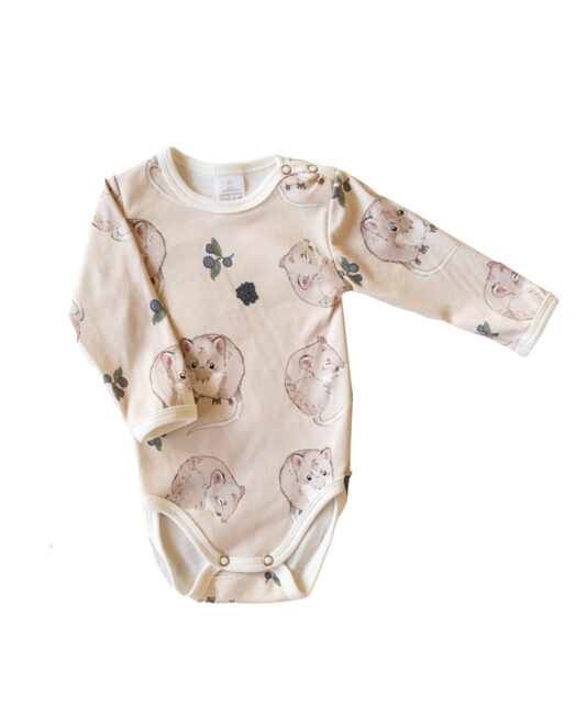 Vauvan hiiri body - Melli EcoDesign