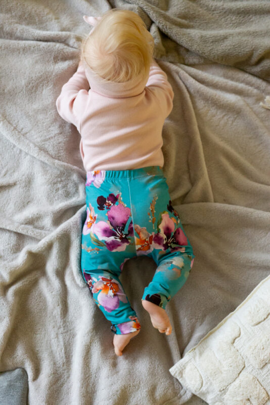 Vauvan legginsit turkoosi - Melli EcoDesign