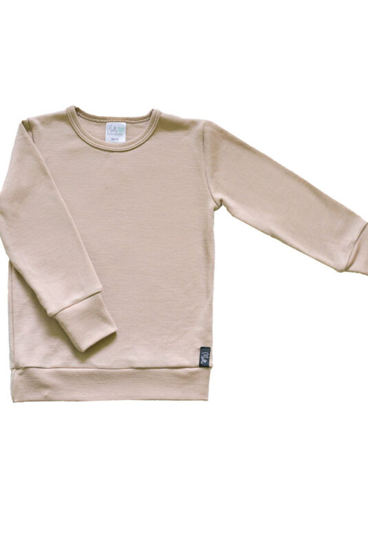 ENNAKKOMYYNTI: Merinovillapaita hiekka 86/92-134/140