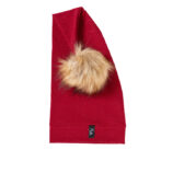 tonttulakki tupsulla TUMMAN PUNAINEN