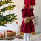 Punainen ribbi bodymekko - Melli EcoDesign