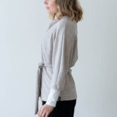 Merino kimononeule hiekka - Melli EcoDesign