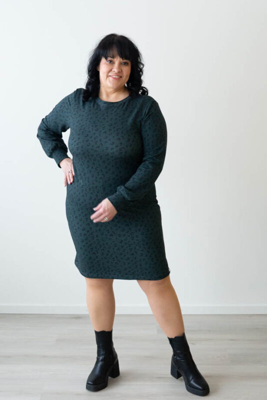 Naisten leopardi havu collegemekko - Melli EcoDesign