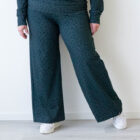 Naisten leopardi havu kuosiset housut - Melli EcoDesign