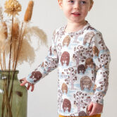 lasten karhu kuosinen paita - Melli EcoDesign