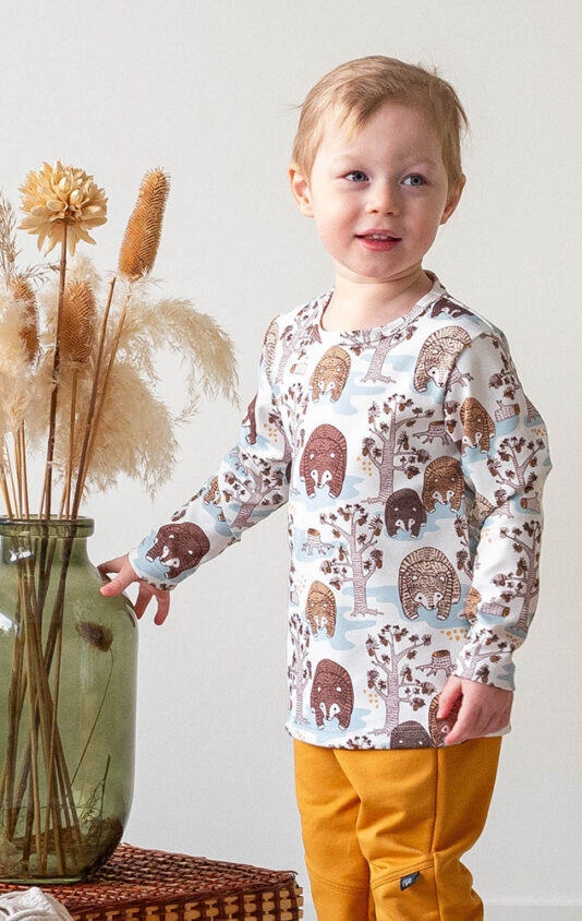 lasten karhu kuosinen paita - Melli EcoDesign lasten karhu kuosinen paita - Melli EcoDesign