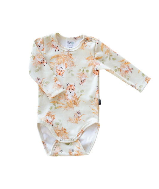 Vauvan body eläinkuosilla - Melli EcoDesign