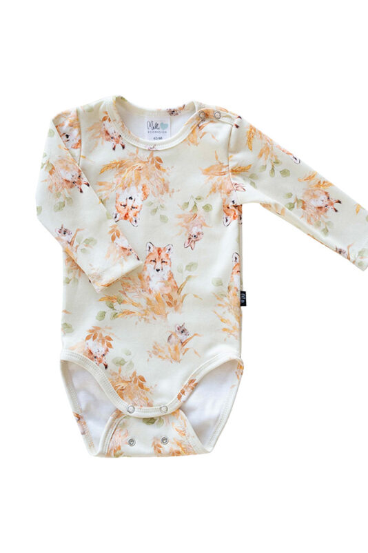 Vauvan body eläinkuosilla - Melli EcoDesign