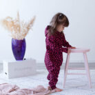 Hupullinen collegehaalari pinkki - Melli EcoDesign