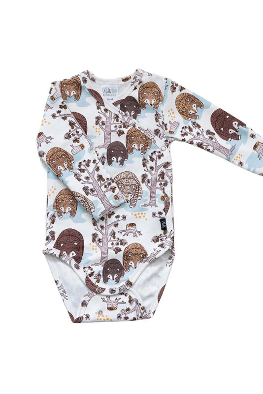 Vauvan nallekuosinen kietaisubody - Melli EcoDesign