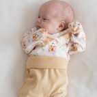 Kietaisubody kääntöhihoilla Viljapellon kätköissä vaalea - Melli EcoDesign