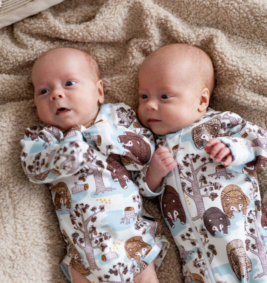 Kietaisubody nallemetsä sininen - Melli EcoDesign