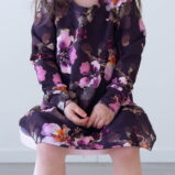 Kukkakuosinen lasten mekko - Melli EcoDesign