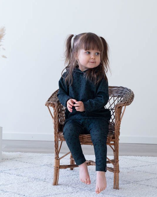 Lasten leopardi havu legginsit - Melli EcoDesign