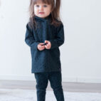 Lasten leopardi kuosisilliset legginsit - Melli EcoDesign