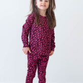 Lasten pinkit leopardi legginsit - Melli EcoDesign