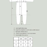 MELLI UNIHAALARI mittakuva - Melli EcoDesign