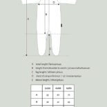 MELLI UNIHAALARI mittakuva - Melli EcoDesign