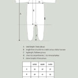MELLI UNIHAALARI mittakuva - Melli EcoDesign
