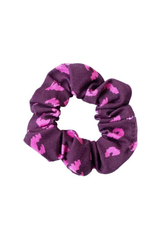 Scrunchie Leopardi pinkki pieni